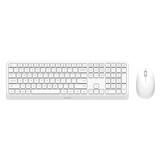 PHILIPS KEYBOARD   MOUSE WIRELESS COMBO BIANCH
